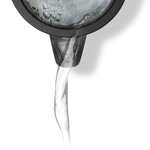 Izzy Βραστήρας Wooden IZ-3016 (224128) 1.7Lt 2200W Μαύρος