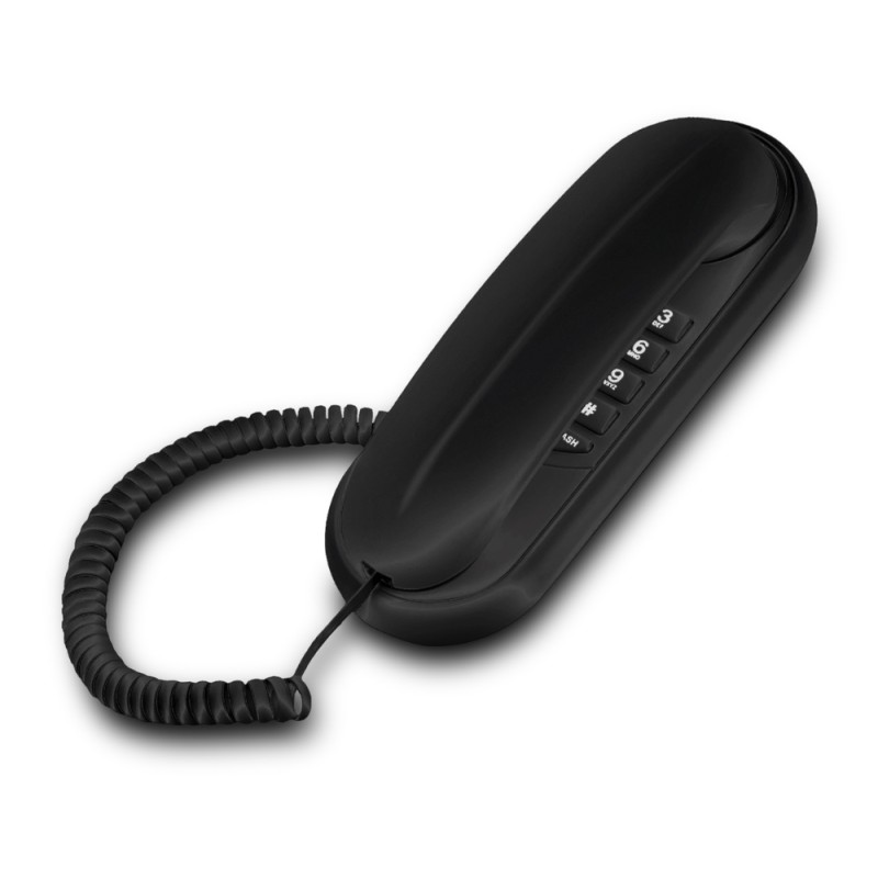 IQ Τηλέφωνο Ενσύρματο Γόνδολα DT-80CID Μαύρο
