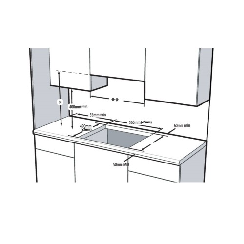 Beko Σετ Φούρνος Ανω Πάγκου BBIE17301BD + Εστίες Κεραμικές HIC 64402 E