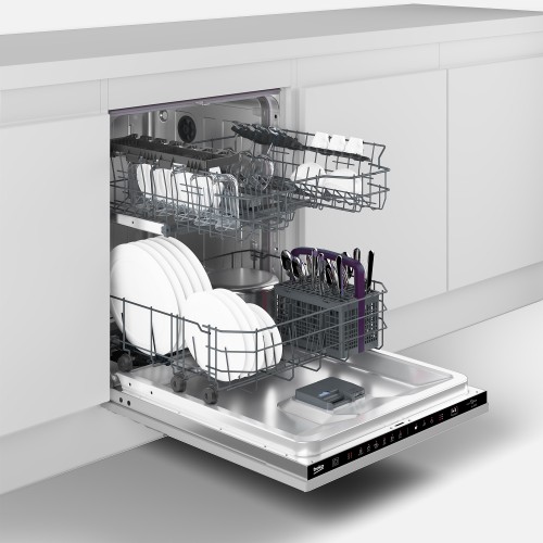Beko Εντοιχιζόμενο Πλυντήριο Πιάτων BDIN16421 για 14 Σερβίτσια Π59.8xY81.8εκ.