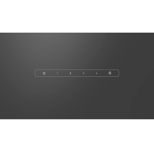 Pitsos Απορροφητήρας Τζάκι PTI8E66G Μαύρος 80cm