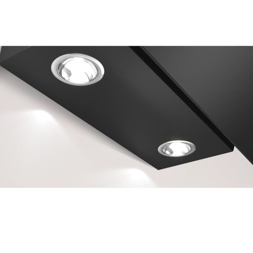 Pitsos Απορροφητήρας Τζάκι PTI8E66G Μαύρος 80cm