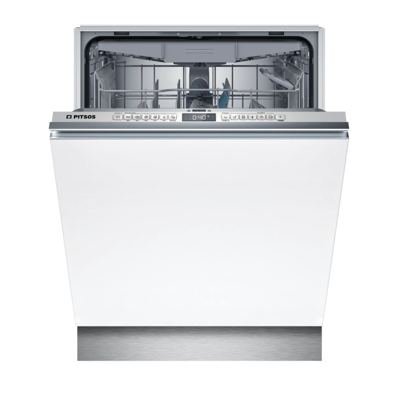 Pitsos Εντοιχιζόμενο Πλυντήριο Πιάτων DVF61X01 για 14 Σερβίτσια Π59.8xY81.5εκ