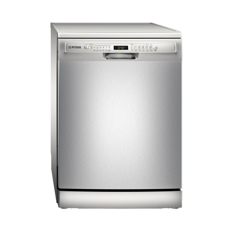 Pitsos Πλυντήριο Πιάτων DSF60I01 για 12 Σερβίτσια Π60xY84.5εκ Inox