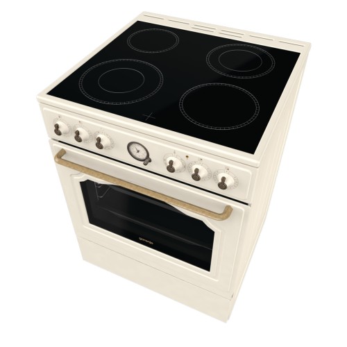 Gorenje Κεραμική Κουζίνα Classico GECS6B70CLI (740764) Μπεζ