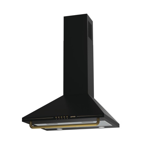 Gorenje Απορροφητήρας Τζάκι WHC63CLB 736180 (60cm) Μαύρος