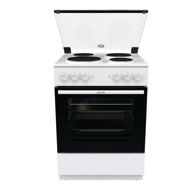 Gorenje Κουζίνα Εμαγιέ GE6A40WB (741017) Λευκή