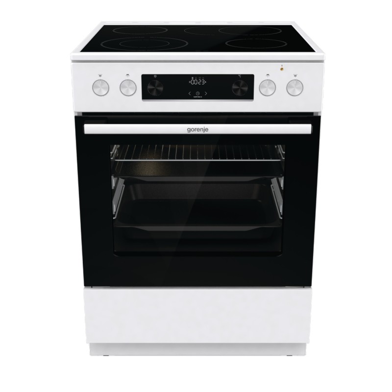 Gorenje Κεραμική Κουζίνα GECS6C70WPA (740963) Λευκή