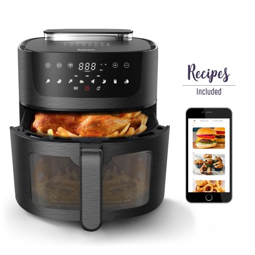 Rohnson Φριτέζα Αέρος R-2858 SmartChef XL 2 με Αποσπώμενο Κάδο 8lt