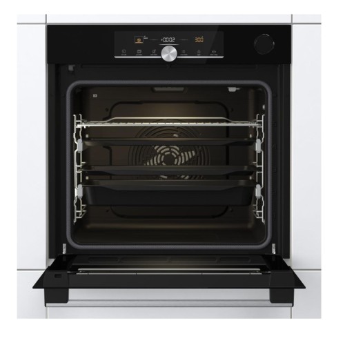 Gorenje Εντοιχιζόμενος Φούρνος Ανω Πάγκου BPSAX6747A08BGWI (739571) PYRO Ατμού 77Lt