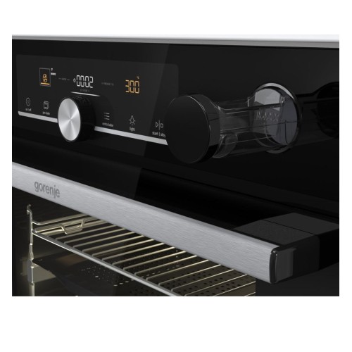Gorenje Εντοιχιζόμενος Φούρνος Ανω Πάγκου BPSAX6747A08BGWI (739571) PYRO Ατμού 77Lt