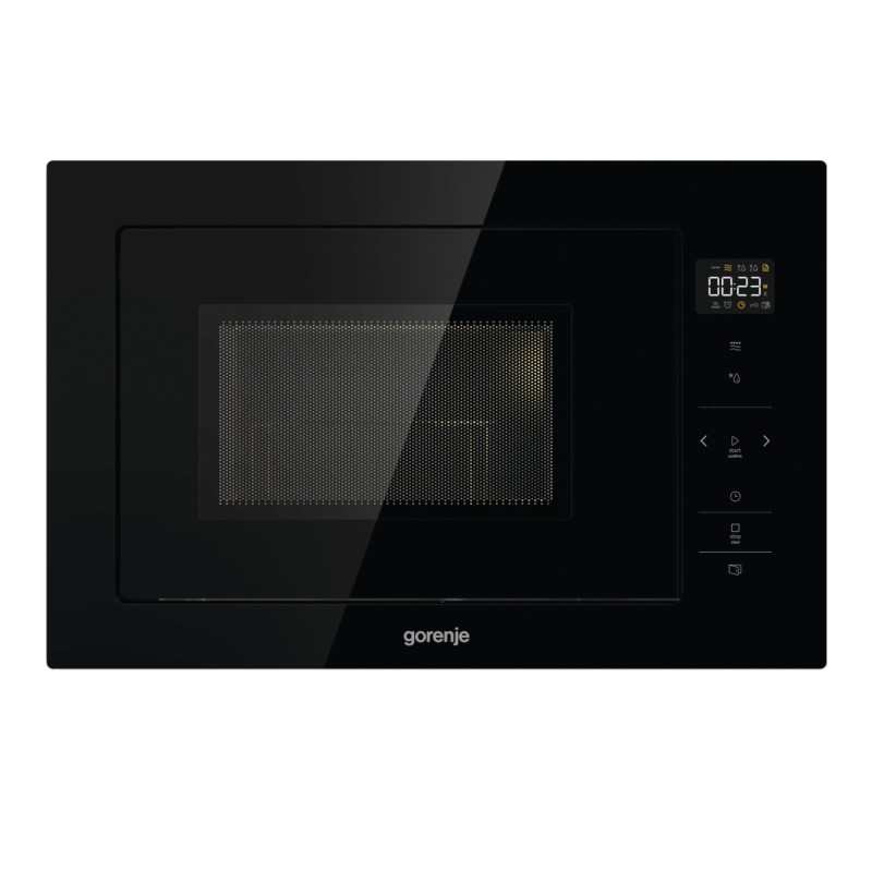 Gorenje Εντοιχιζόμενος Φούρνος Μικροκυμάτων BM251SG2BG (738323) 25lt Μαύρος