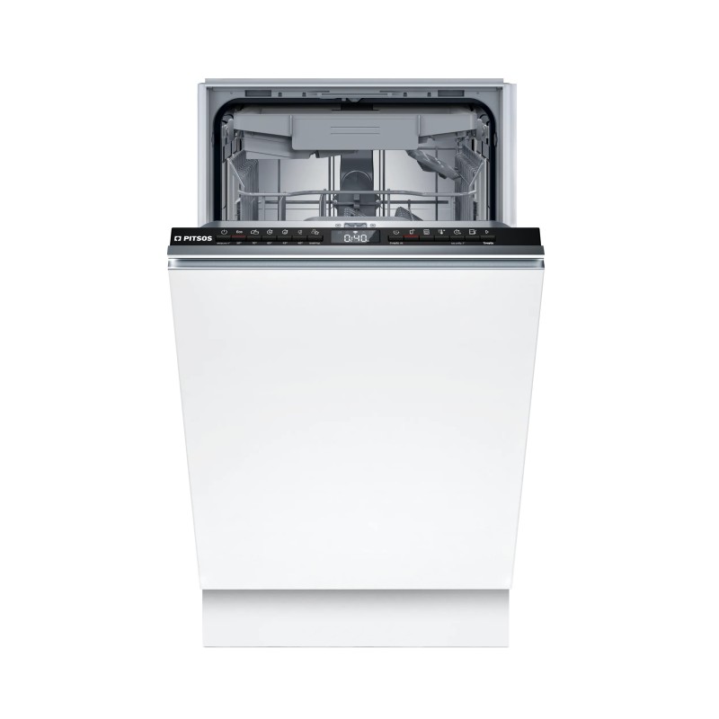 Pitsos Εντοιχιζόμενο Πλυντήριο Πιάτων DVS61X01 για 10 Σερβίτσια Π44.8xY81.5εκ.
