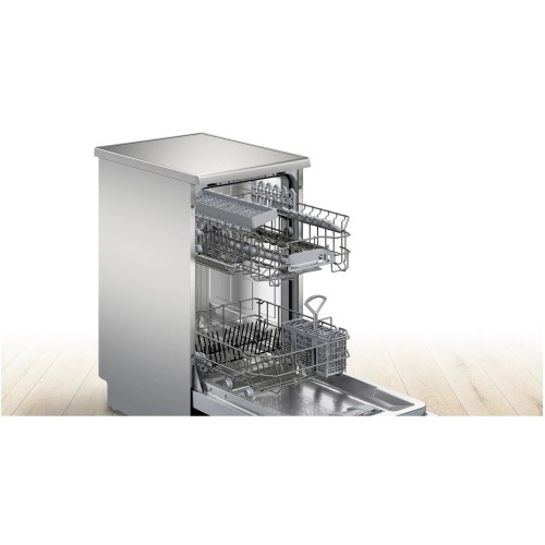 Bosch Πλυντήριο Πιάτων SPS2HKI58E με Wi-Fi για 10 Σερβίτσια Π45xY84.5εκ. Inox