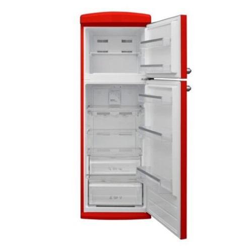 Morris Ψυγείο Δίπορτο Retro Series MRS-31310R NoFrost 310Lt Υ175,2xΠ60,5xΒ68,1εκ. Red