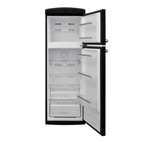 Morris Ψυγείο Δίπορτο Retro Series MRS-31313B NoFrost 310Lt Υ175,2xΠ60,5xΒ68,1εκ Black