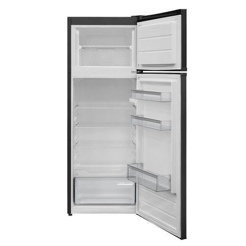 Morris Ψυγείο Δίπορτο B72212ETL 213lt Υ144xΠ54xΒ57εκ. Μαύρο