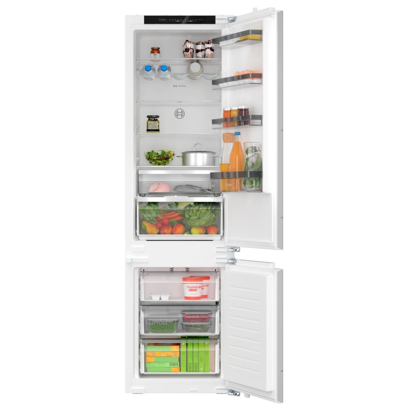 Bosch Ψυγειοκαταψύκτης Εντοιχιζόμενος KIN96VFD0 NoFrost 290lt Υ193.5xΠ55.8xΒ54.8εκ.