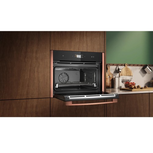 Neff Εντοιχιζόμενος Φούρνος Ανω Πάγκου Flex Design C29FS3AY0 47lt Metallic Silver