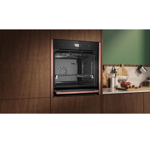 Neff Εντοιχιζόμενος Φούρνος Ανω Πάγκου Flex Design B69CS3AY0 71lt Deep Black