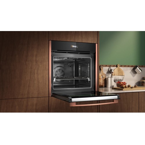 Neff Εντοιχιζόμενος Φούρνος Ανω Πάγκου Flex Design B29CR7KY0 71lt Metallic Silver