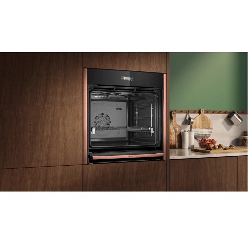 Neff Εντοιχιζόμενος Φούρνος Ανω Πάγκου Flex Design B59CR31Y0 71lt Brushed Bronze