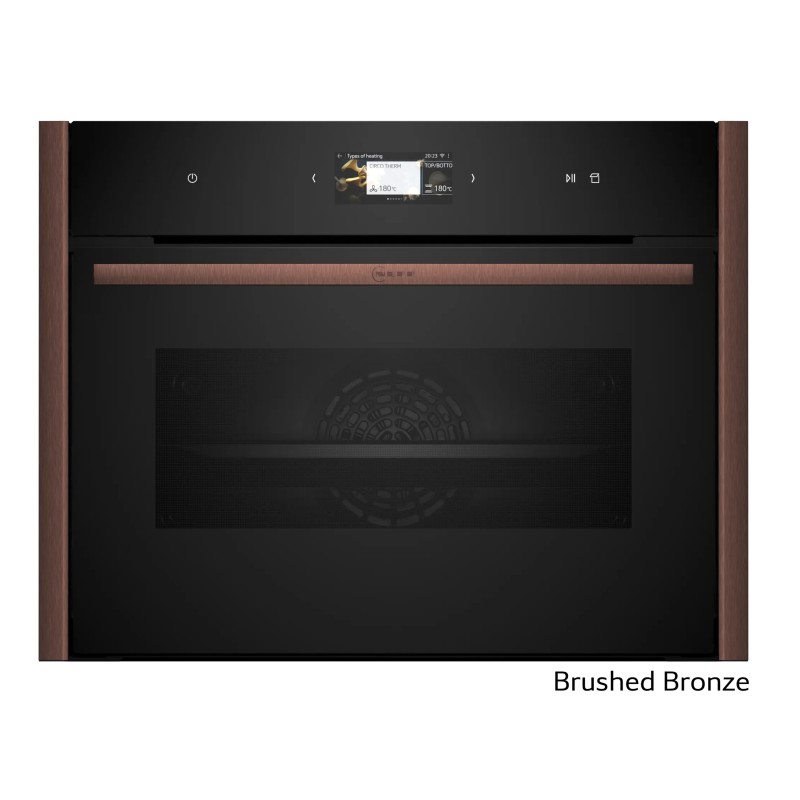 Neff Εντοιχιζόμενος Φούρνος Ανω Πάγκου Flex Design C29FS3AY0 47lt Brushed Bronze
