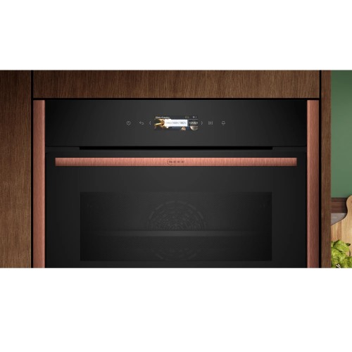 Neff Εντοιχιζόμενος Φούρνος Μικροκυμάτων Flex Design C29MR21Y0 47Lt Antracite Gray