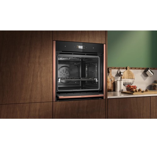 Neff Εντοιχιζόμενος Φούρνος Ανω Πάγκου Flex Design B69CS7MY0 71lt Antracite Gray