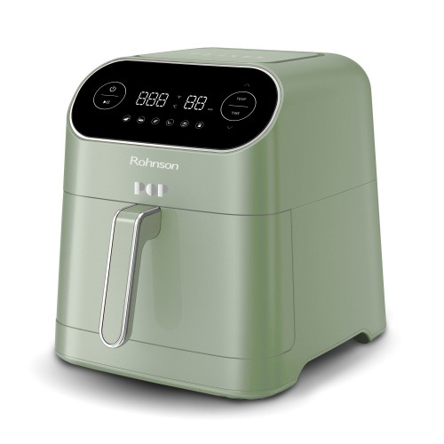 Rohnson Φριτέζα Αέρος R-2859G με Αποσπώμενο Κάδο 7lt 1800W Green