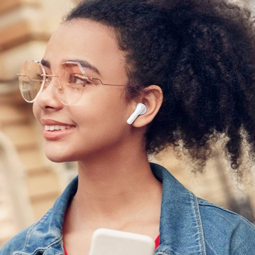 QCY  Ακουστικά Bluetooth T13 ANC True Wireless White