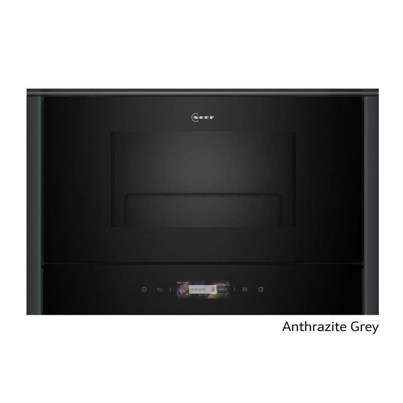 Neff Εντοιχιζόμενος Φούρνος Μικροκυμάτων Flex Design NL9GR31Y1 21Lt Antracite Gray