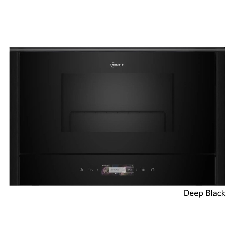Neff Εντοιχιζόμενος Φούρνος Μικροκυμάτων Flex Design NL9GR31Y1 21Lt Deep Black