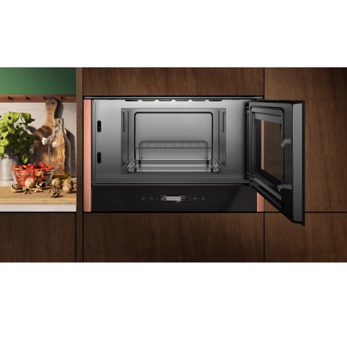 Neff Εντοιχιζόμενος Φούρνος Μικροκυμάτων NR9GR31Y1 21Lt Antracite Gray