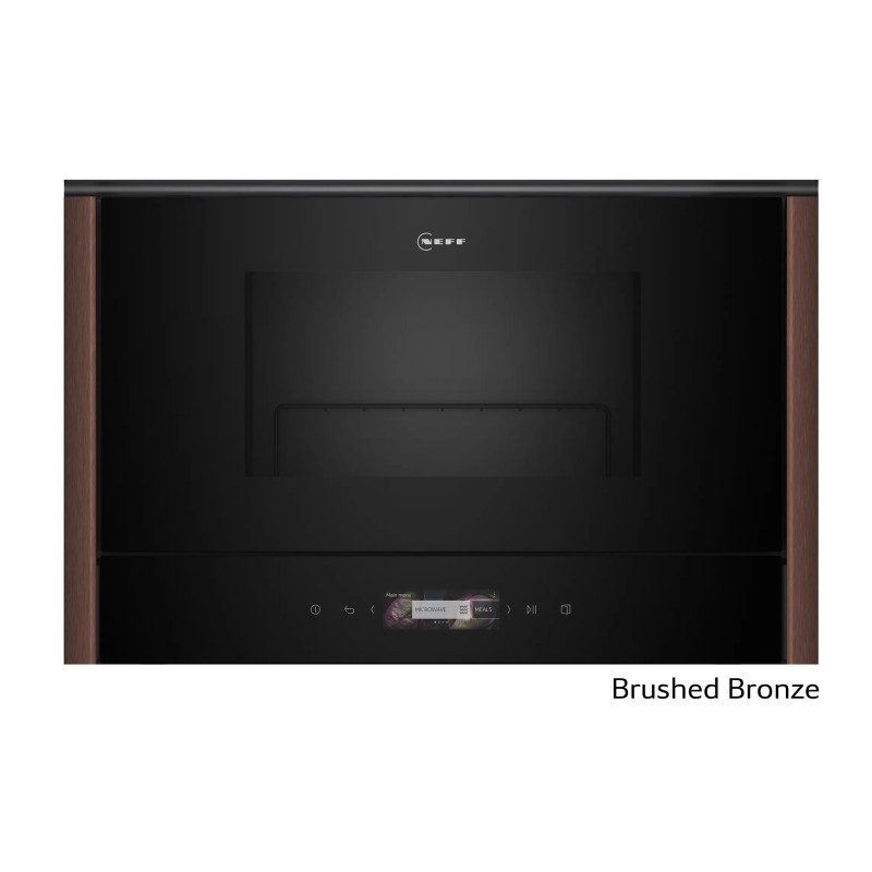 Neff Εντοιχιζόμενος Φούρνος Μικροκυμάτων NR9GR31Y1 21Lt Brushed Bronze