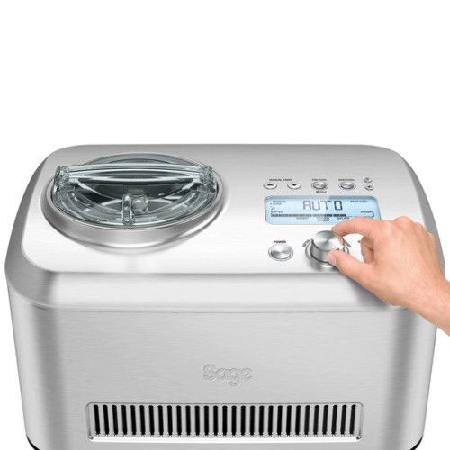 Sage Παγωτομηχανή The Smart Scoop (BCI600) με χωρητικότητα 1lt Ασημί