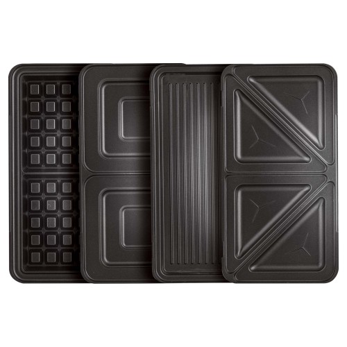 Sencor Τοστιέρα - Γκριλιέρα SSM 9978BK με 4 Αποσπώμενες Πλάκες για 2 Τοστ 900W