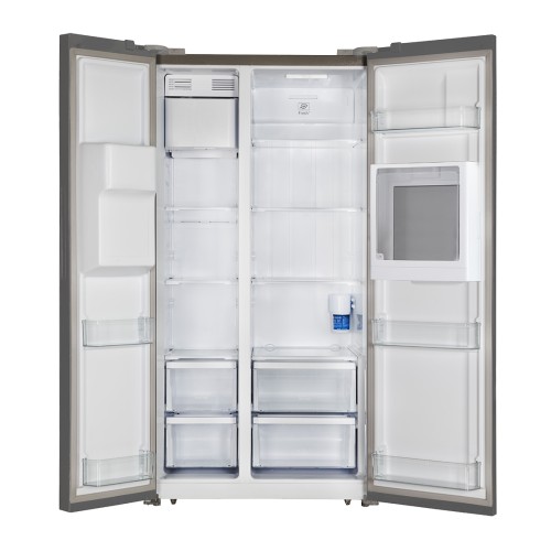 Morris Ψυγείο Ντουλάπα D74557ESN Full NoFrost 556lt Υ178xΠ91.1xΒ70.6εκ. Dark Inox