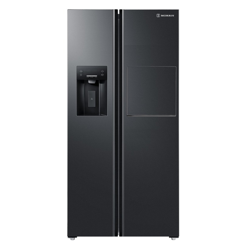 Morris Ψυγείο Ντουλάπα D74557ESN Full NoFrost 556lt Υ178xΠ91.1xΒ70.6εκ. Dark Inox