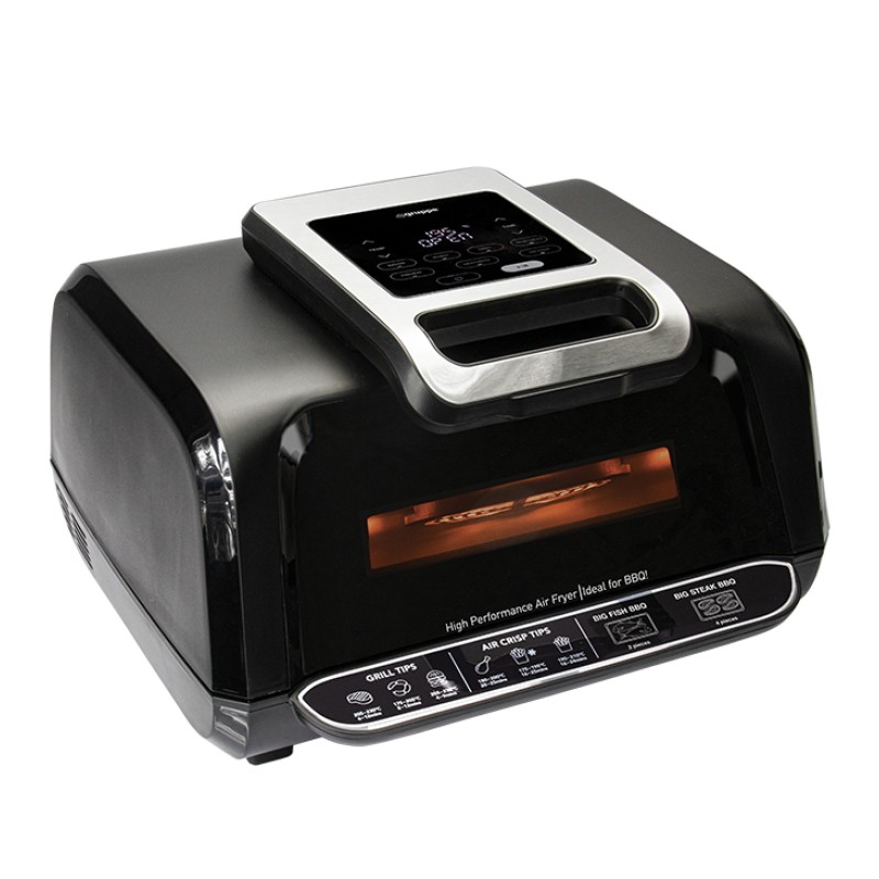 Gruppe Φριτέζα Αέρος Multila XL BBQ MS-204 8Lt 1900W Μαύρη