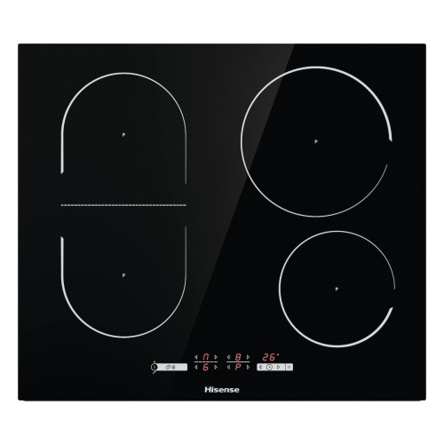 Hisense Σετ Πυρολυτικός Φούρνος Ανω Πάγκου BI64211PX + Εστίες Επαγωγικές I6433C7