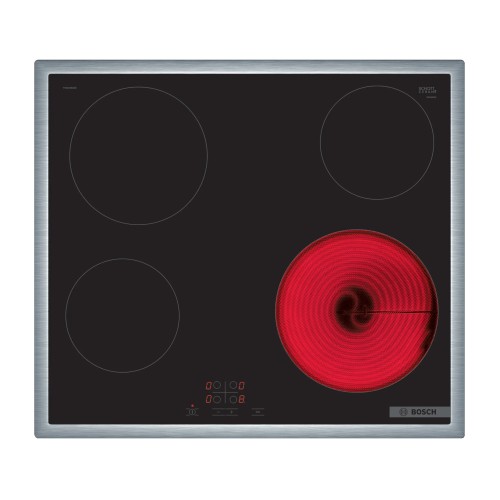 Bosch Σετ Φούρνος Ανω Πάγκου HBA534ES0 + Εστίες Κεραμικές PKE645BA2E