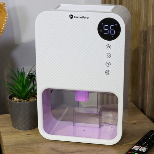 HomeVero Αφυγραντήρας HV-DH3800 (0.95lt/24h) με Δοχείου Νερού 3.8lt