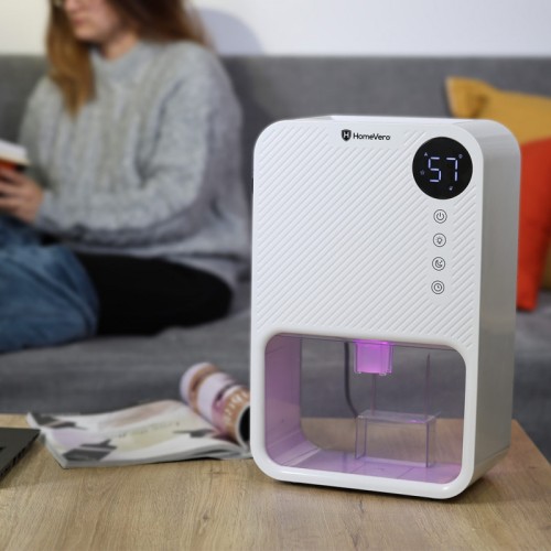 HomeVero Αφυγραντήρας HV-DH3800 (0.95lt/24h) με Δοχείου Νερού 3.8lt