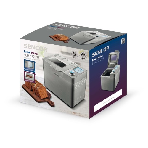 Sencor Αρτοπαρασκευαστής SBR 2000SS 