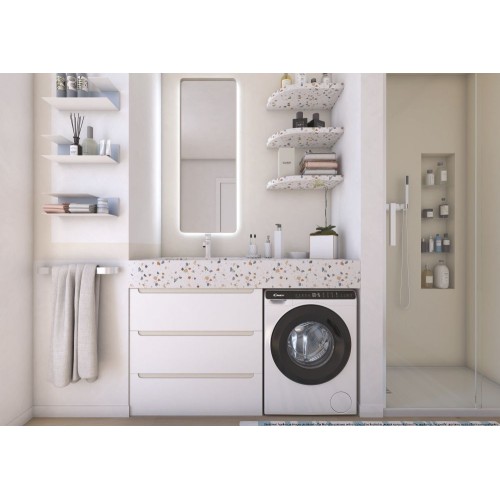 Candy Πλυντήριο Ρούχων MiniAqua CW50-BP12307-S (5kg 1200rpm A) Υ70xΠ51xΒ49cm + 8 Χρονια Εγγύηση στα Ανταλλακτικά