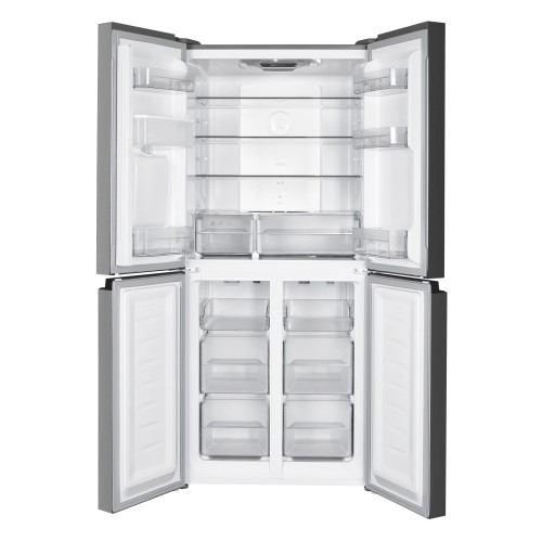Eskimo Ψυγείο Ντουλάπα ES RCD421EIN Full No Frost 419Lt Υ180xΠ79xΒ70εκ. Inox