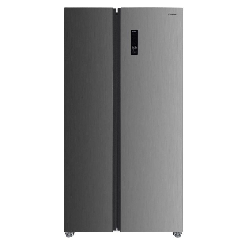 Eskimo Ψυγείο Ντουλάπα ES RSBS443EIN Full No Frost 442Lt Υ177xΠ90xΒ59εκ. Inox