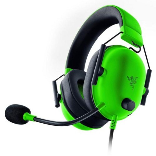 Razer Gaming Headset BlackShark V2 X Over Ear με σύνδεση 3.5mm (RZ04-03240600-R3M1) Πράσινο