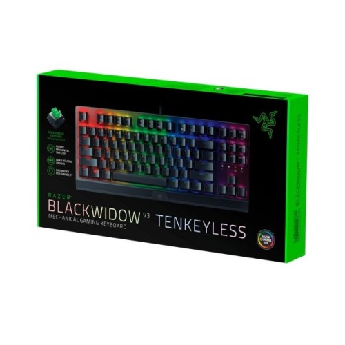 Razer Gaming Keyboard BlackWidow V3 TKL Tenkeyless Mechanical (RZ03-03491100-R3P1) GR Layout